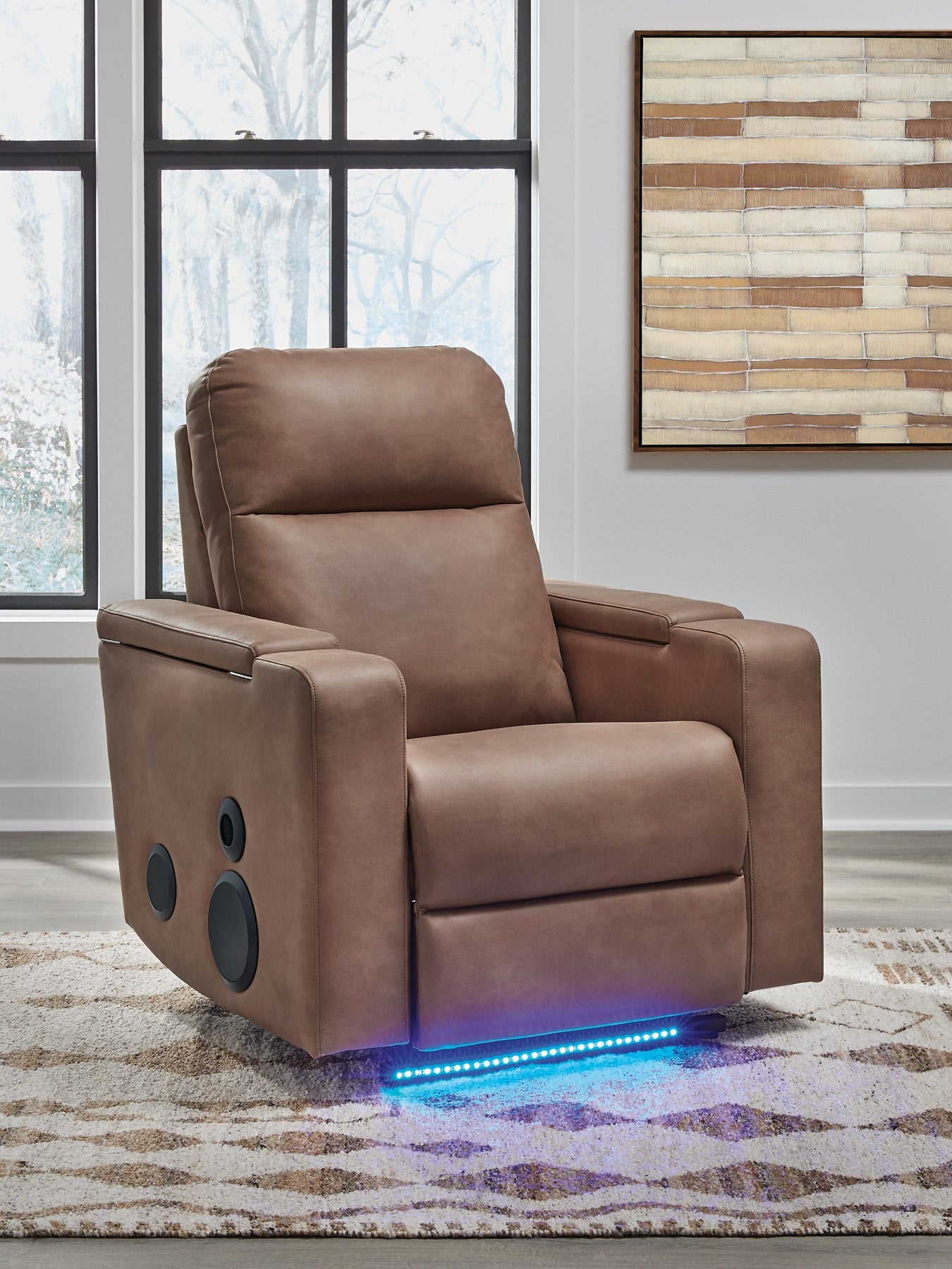 Lorrenton Glider PWR REC w/Audio System – Mesa Furniture Outlet