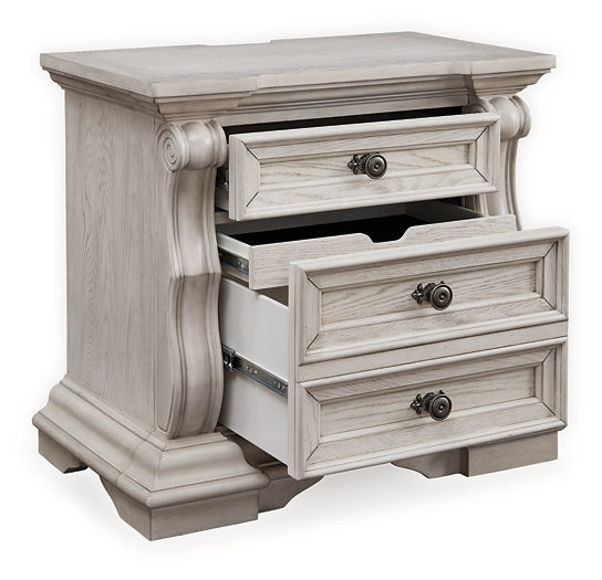 Bruchandi Three Drawer Night Stand