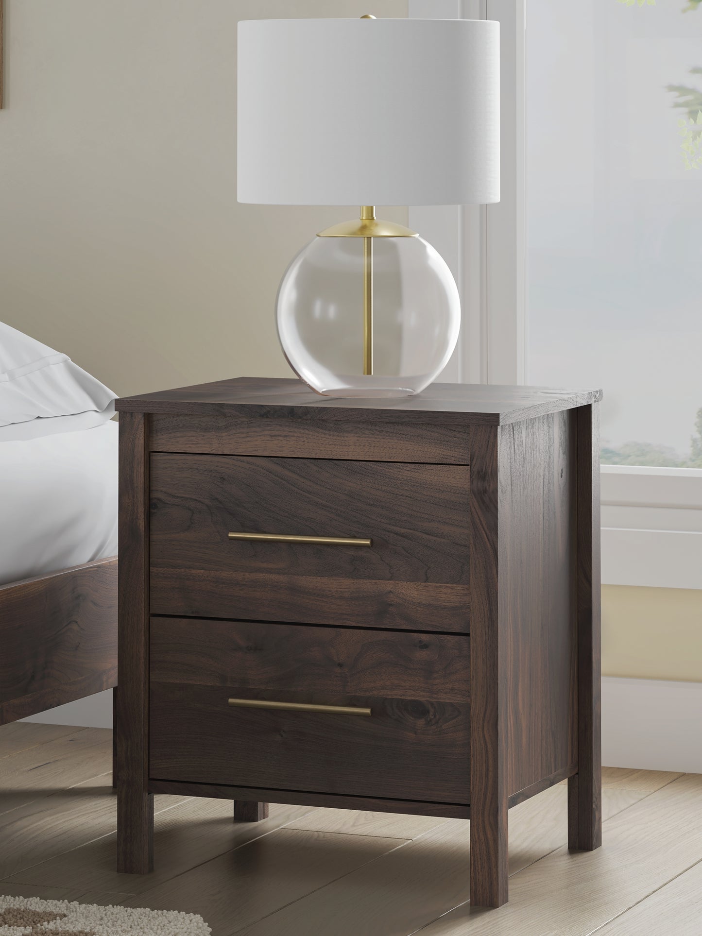 Calverson Two Drawer Night Stand