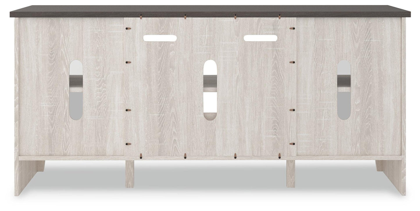 Dorrinson LG TV Stand w/Fireplace Option