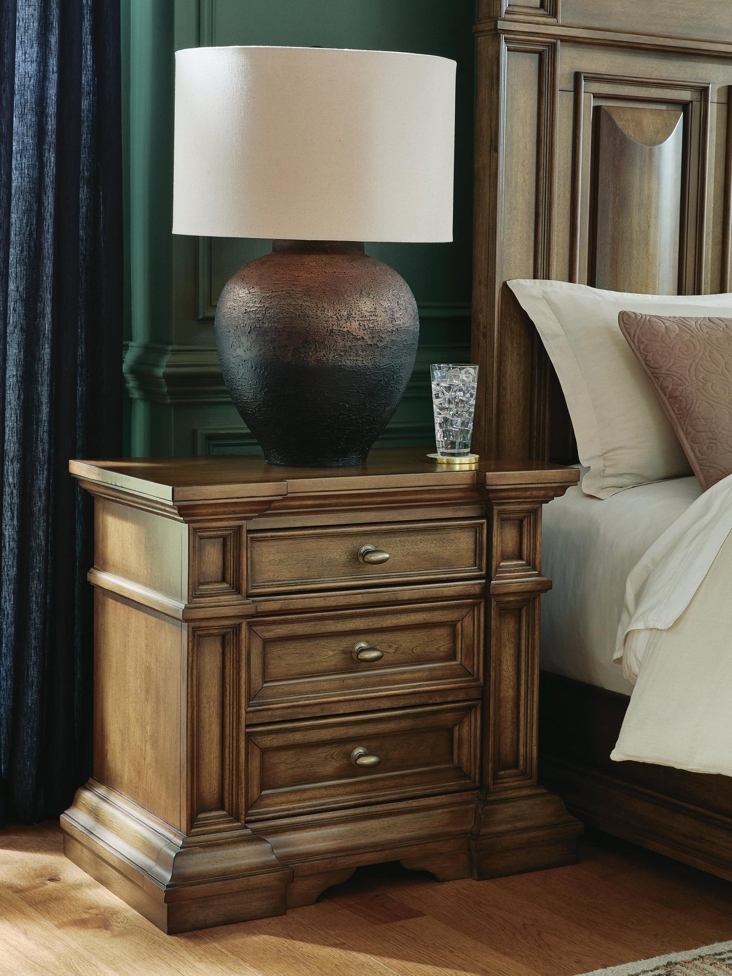 Frantanna Three Drawer Night Stand