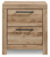 Hyanna King Panel Storage Bed, Dresser, Mirror, Chest and Nightstand