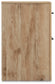 Hyanna Queen Panel Bed with 2 Side Storage, Dresser, Mirror, Chest and Nightstand