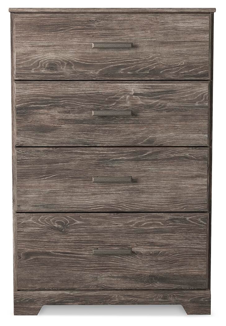 Ralinksi King Panel Bed, Dresser, Mirror, Chest and Nightstand