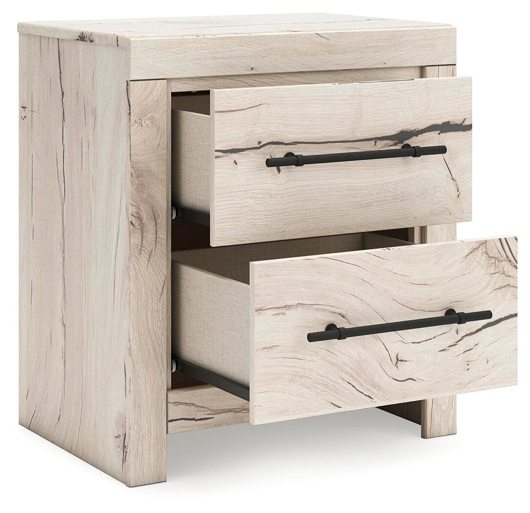 Lawroy Twin Panel Headboard, Dresser, Mirror and Nightstand