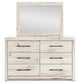 Lawroy Twin Panel Bed, Dresser and Mirror