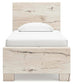 Lawroy Twin Panel Bed, Dresser and Mirror
