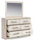 Lawroy Full Panel Storage Bed, Dresser and Mirror