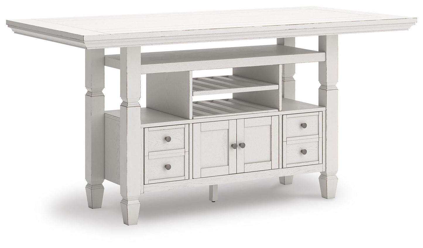 Robbinsdale Counter Height Dining Table and 6 Barstools