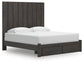 Fraluna King Panel Storage Bed, Dresser, Mirror, Chest and Nightstand
