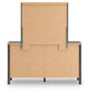 Pamytta King Panel Bed, Dresser, Mirror and Nightstand