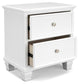 Fortman Twin Panel Storage Bed, Dresser, Mirror and Nightstand