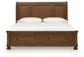 Zackaryn King Sleigh Storage Bed