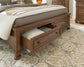 Zackaryn King Sleigh Storage Bed